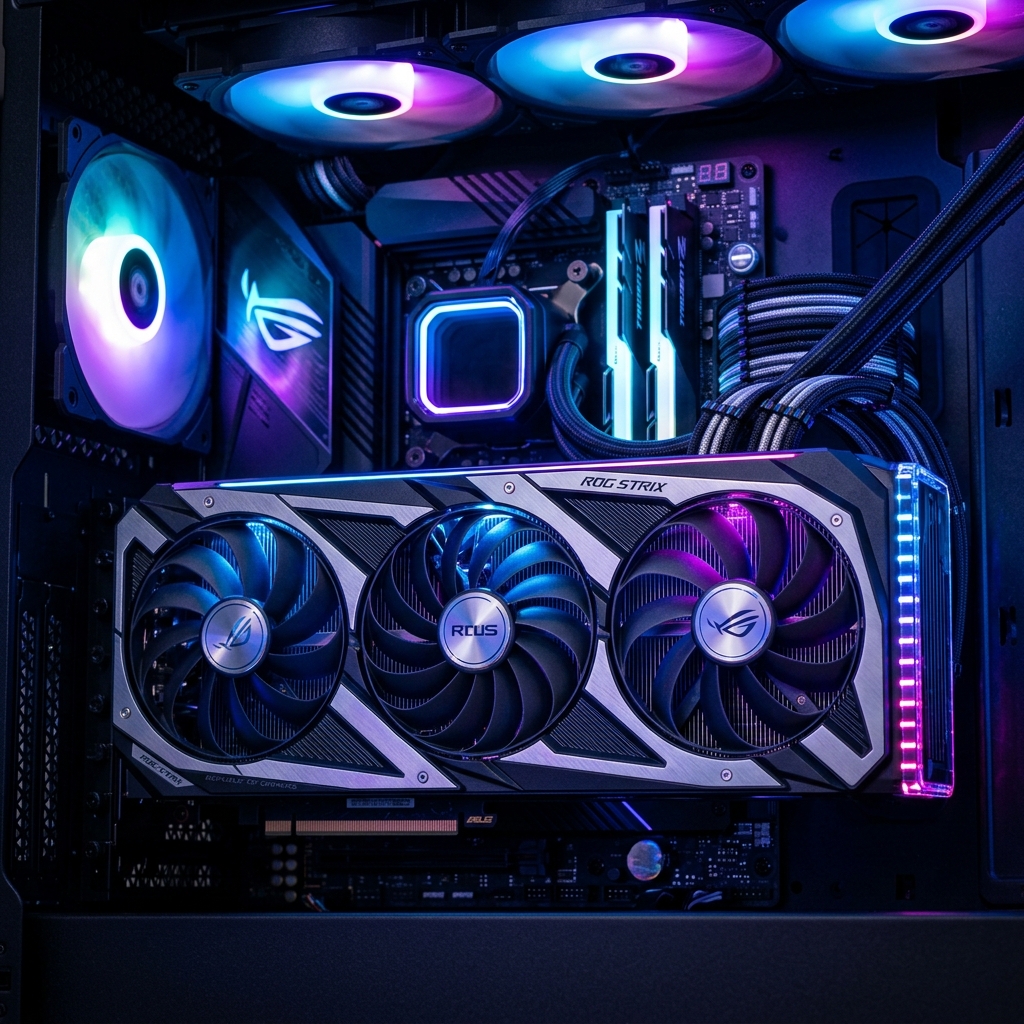 Graphics Processing Unit GPU and Gaming Components Upgrades